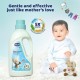 Chicco Baby Liquid Laundry Detergent, 5X Stain & Germ Fighter, Kills 99% Of Germs, Dermatologically Tested For Effective & Gentle Cleaning, Fresh Spring (1 L)