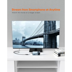 CableCreation USB C to HDMI Adapter 4K@60Hz with HDR, USB Type C to HDMI Converter, Thunderbolt Compatible with MacBook Pro, iPad Pro 2020, Surface Go, XPS 13, Yoga 910, Galaxy S10 or Dex to TV, Monitor, Projector, Black CableCreation USB C to HDMI Adapter 4K@60Hz with HDR, USB Type C to HDMI Converter, Thunderbolt Compatible with MacBook Pro, iPad Pro 2020, Surface Go, XPS 13, Yoga 910, Galaxy S10 or Dex to TV, Monitor, Projector, Black