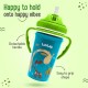 LuvLap Tiny Giffy Sippy Cup, Silicone Straw, BPA Free, 300 ml 18m+ (Green)