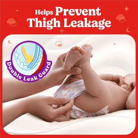 Huggies Complete Comfort Dry Tape Large (L) Size Baby Tape Diapers,9-14 Kg 52 count Pack of 1