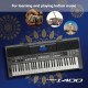 Yamaha PSR-I400 61-Key Portable Keyboard, Metallic Dark Grey