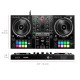 Hercules DJ Control Inpulse 500: 2-Deck USB DJ Mixer Controller For Serato DJ And DJUCED (Included), Black