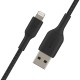 Belkin Apple Certified Lightning to USB Charge and Sync Tough Braided Cable for iPhone, iPad, Air Pods, 3.3 feet (1 meters) – Black Belkin Apple Certified Lightning to USB Charge and Sync Tough Braided Cable for iPhone, iPad, Air Pods, 3.3 feet (1 meters) – Black