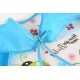 BabyGo Washable 3 Pcs Long Sleeve Bibs, Waterproof Baby Bibs, Toddler Sleeved Bib, Baby Smock for Eating Feeding, 6-24 Months (Multicolor)