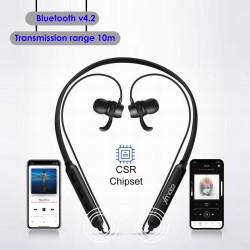 Xmate Mana in-Ear Wireless Bluetooth Headphones with High Bass & Mic - (Black) + Xmate Force Car Aux Cable Stereo 3.5 mm Male to Male Gold Plated Nylon Braided Aux Audio Cable Stere Xmate Mana in-Ear Wireless Bluetooth Headphones with High Bass & Mic - (Black) + Xmate Force Car Aux Cable Stereo 3.5 mm Male to Male Gold Plated Nylon Braided Aux Audio Cable Stere