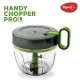 Pigeon Large Handy and Compact Chopper with 3 Blades for effortlessly Chopping Vegetables and Fruits (Multicolor, 650 ml, 14516)