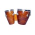 GT manufacturers Professional Two Piece Hand Made Wooden Bango Drum Set Bongo (Shishme)