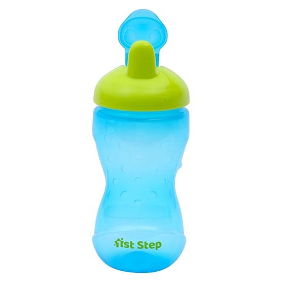 1ST STEP BPA Free Hard spout Grippy Cup (Blue) 1ST STEP BPA Free Hard spout Grippy Cup (Blue)