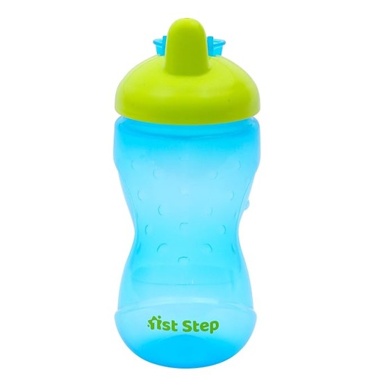 1ST STEP BPA Free Hard spout Grippy Cup (Blue) 1ST STEP BPA Free Hard spout Grippy Cup (Blue)