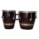 GT manufacturers Professional Two Piece Hand Made Wooden Bango Drum Set (Brown) GT manufacturers Professional Two Piece Hand Made Wooden Bango Drum Set (Brown)