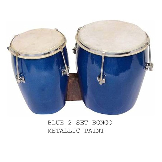 GT manufacturers Professional Two Piece Hand Made Wooden Bango Drum (Blue) GT manufacturers Professional Two Piece Hand Made Wooden Bango Drum (Blue)