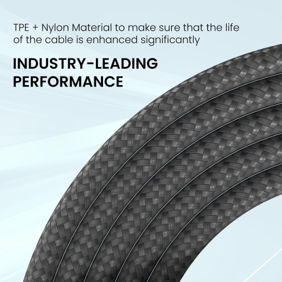 Portronics Konnect L POR-1081 Fast Charging 3A Type-C Cable 1.2Meter with Charge & Sync Function for All Type-C Devices (Grey) Portronics Konnect L POR-1081 Fast Charging 3A Type-C Cable 1.2Meter with Charge & Sync Function for All Type-C Devices (Grey)