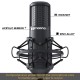 MAONO AU-PM420 USB Podcast Condenser Microphone, Computer Mic with Professional Sound Chipset for Gaming, Streaming, YouTube, Voice Over, Studio, Home Recording