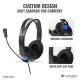 Lapcare LWS-004 Wired Over Ear Headphone with Mic (Black) Lapcare LWS-004 Wired Over Ear Headphone with Mic (Black)