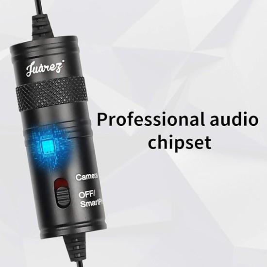 JUAREZ JRM1 Auxiliary Clip-On Lapel Microphone (Omnidirectional)