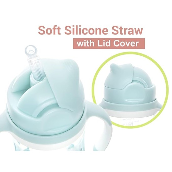 R for Rabbit Premium Bubble Baby Sipper |10 fl oz | Anti Spill Sippy Cup with Soft Silicone Straw BPA Free & Non Toxic for Baby/Kids of 9+ Months - (300 ml Blue) R for Rabbit Premium Bubble Baby Sipper |10 fl oz | Anti Spill Sippy Cup with Soft Silicone Straw BPA Free & Non Toxic for Baby/Kids of 9+ Months - (300 ml Blue)