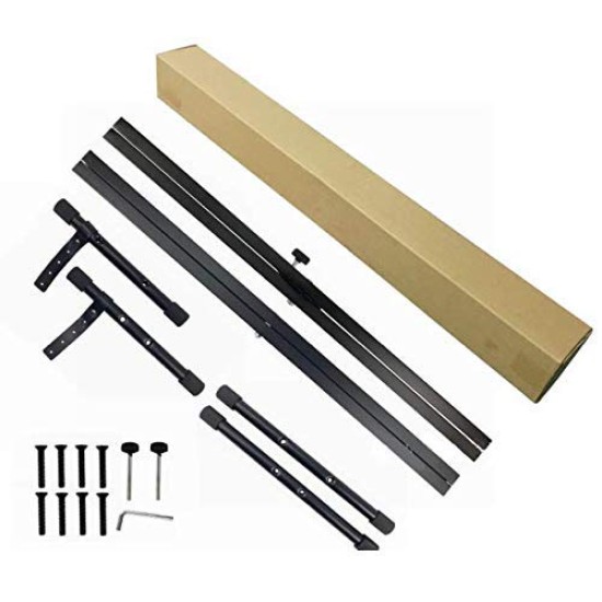 Juarez JAK200 Electronic Piano Keyboard X-Type Universal Keyboard Instrument Double-Braced X-Style Stand, Piano Keyboard Stand with Locking Straps, ASSEMBLY REQUIRED