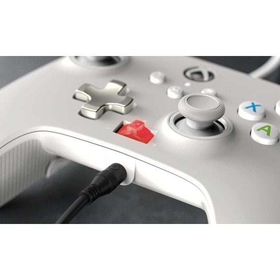 PowerA Enhanced Wired Gaming Controller for Xbox Series X/S and Xbox One, White, Mist (Officially Licensed) PowerA Enhanced Wired Gaming Controller for Xbox Series X/S and Xbox One, White, Mist (Officially Licensed)