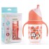 R for Rabbit Penguin Spout Sipper Cup 180 ml Bottle, PP Spout Sipper for Kids Age of 6 + Months - Orange
