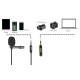 JUAREZ JRM50 Lavalier Microphone Lav Mic Auxiliary Omnidirectional Condenser Clip Mic, 2 M/6.5 Feet TPE Cable (Black) JUAREZ JRM50 Lavalier Microphone Lav Mic Auxiliary Omnidirectional Condenser Clip Mic, 2 M/6.5 Feet TPE Cable (Black)