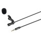 JUAREZ JRM50 Lavalier Microphone Lav Mic Auxiliary Omnidirectional Condenser Clip Mic, 2 M/6.5 Feet TPE Cable (Black) JUAREZ JRM50 Lavalier Microphone Lav Mic Auxiliary Omnidirectional Condenser Clip Mic, 2 M/6.5 Feet TPE Cable (Black)