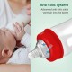 LuvLap Anti-Colic Natura Flo Teat/Nipple for Wide Neck Bottle,4pcs Slow Flow, 0m+, Made of Soft & Flexible Silicone, Ergonomic shape, Mimics breastfeeding, leak proof, BPA Free, comes with sturdy base
