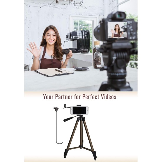 AHUJA MTP-20 Lavalier Microphone for mobie Phones,Video Recording etc