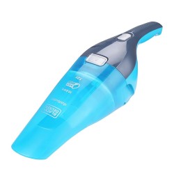 BLACK+DECKER WDC215WA-QW 7.2 V,10.8W Lithium-Ion Wet and Dry Cordless Dustbuster Handheld Vacuum Cleaner (Blue)-Charge Fully Before Using