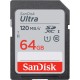 SanDisk 64GB Ultra SDXC UHS-I Memory Card - 120MB/s, C10, U1, Full HD, SD Card - SDSDUN4-064G-GN6IN SanDisk 64GB Ultra SDXC UHS-I Memory Card - 120MB/s, C10, U1, Full HD, SD Card - SDSDUN4-064G-GN6IN