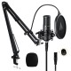 MAONO AU-PM320S Professional XLR Condenser Microphone Kit, Cardioid Vocal Studio Recording Mic for Streaming, Voice Over, Project, Home-Studio MAONO AU-PM320S Professional XLR Condenser Microphone Kit, Cardioid Vocal Studio Recording Mic for Streaming, Voice Over, Project, Home-Studio