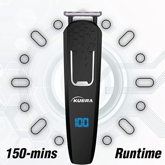 Kubra KB-5300 5 IN 1 Multifunctional Grooming Kit For Body Grooming, Beard & Moustache, Nose, Ear & Eyebrow, LED Display, 19 Length Setting, 90 minutes runtime and Fast Charging (Yellow) Kubra KB-5300 5 IN 1 Multifunctional Grooming Kit For Body Grooming, Beard & Moustache, Nose, Ear & Eyebrow, LED Display, 19 Length Setting, 90 minutes runtime and Fast Charging (Yellow)