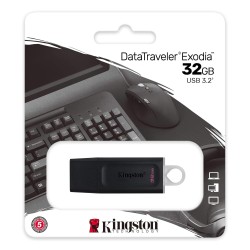 Kingston DataTraveler Exodia DTX/32 GB Pen Drive USB 3.2 Gen 1 (Multicolor) Kingston DataTraveler Exodia DTX/32 GB Pen Drive USB 3.2 Gen 1 (Multicolor)