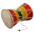 JUAREZ NDM6 Nawaab 6 Inch Damru Hand Percussion Handmade Indian Musical Instrument
