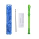 JUAREZ JRF100GR Claró Descant German Style 8 Holes Soprano Recorder Flute with Cleaning Rod Suitable for School Ensembles | Home Practice | Music Classes | Gift, Green with Cleaning Rod & Case