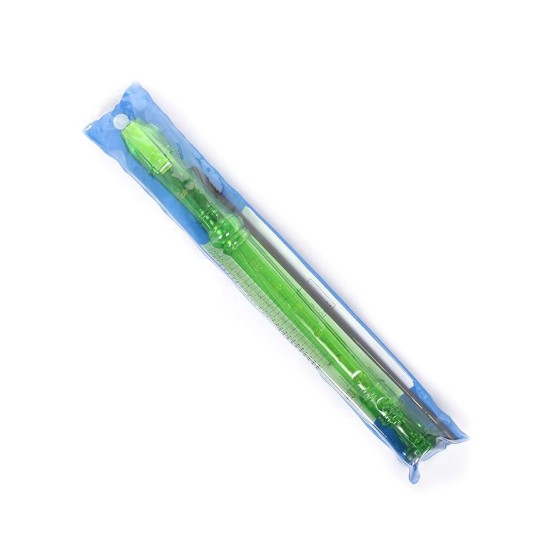 JUAREZ JRF100GR Claró Descant German Style 8 Holes Soprano Recorder Flute with Cleaning Rod Suitable for School Ensembles | Home Practice | Music Classes | Gift, Green with Cleaning Rod & Case