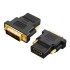 CableCreation DVI to HDMI Adapter, [1-Pack] Bi-Directional DVI Male to HDMI Female Converter, Support 1080P, 3D for PS3, PS4, TV Box, Blu-ray, Projector, HDTV