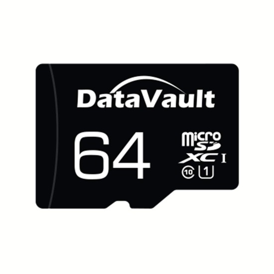 Data Vault 64GB Class 10 UHS1 U1 Memory Card with SD Adaptor Data Vault 64GB Class 10 UHS1 U1 Memory Card with SD Adaptor