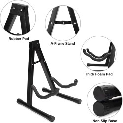 JUAREZ JRGS100 Electric, Bass, Acoustic Guitar Folding Stand