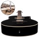 JUAREZ Arpeggio 99.06 cm (39 Inch) Acoustic Guitar Kit, Spruce Top, Rosewood Fretboard & Bridge, Truss Rod, Chrome Die Cast Machine Tuners, Black