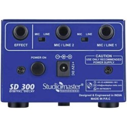 Studiomaster SD 300 with ECHO/DELAY Digital Sound Mixer