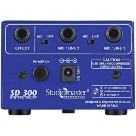 Studiomaster SD 300 with ECHO/DELAY Digital Sound Mixer