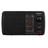 Vemax Base 3-Band (FM/AM/MW) Portable Radio (Black)