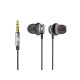 Flix (Beetel) Tone 120 Wired in Ear Earphones with Mic (Black) Flix (Beetel) Tone 120 Wired in Ear Earphones with Mic (Black)