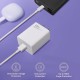 Mi 33W SonicCharge 2.0 USB Charger for Cellular Phones, White