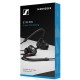 Sennheiser IE 100 Pro-Black in-Ear Monitoring Headphones for Musicians on Stage & Monitoring