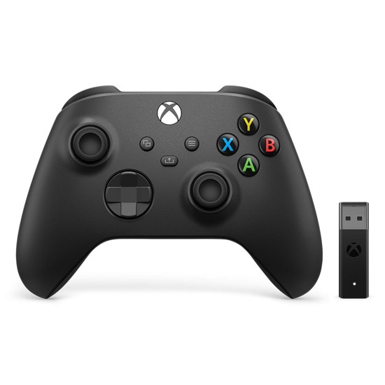 Microsoft Xbox Series X/S Wireless Controller + Wireless Adapter for Windows 10 Microsoft Xbox Series X/S Wireless Controller + Wireless Adapter for Windows 10