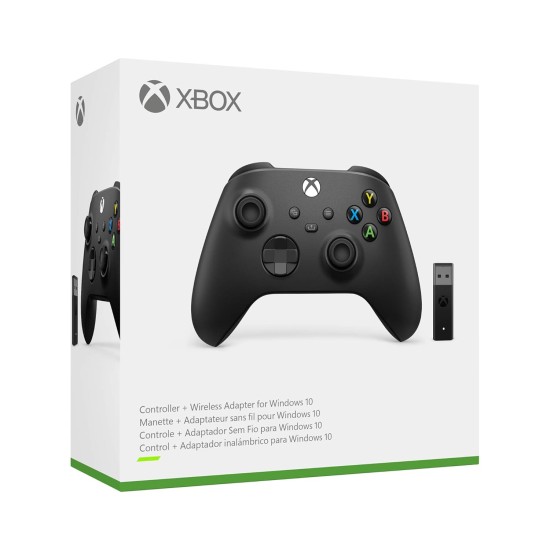 Microsoft Xbox Series X/S Wireless Controller + Wireless Adapter for Windows 10 Microsoft Xbox Series X/S Wireless Controller + Wireless Adapter for Windows 10