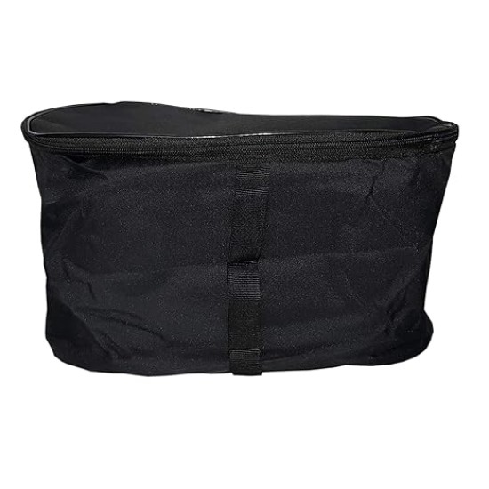 GT manufacture Handmade Wooden 14'' Baby Dholak Nut & Bold Dholak with Cover & Beautyfull chack desine01 (Yellow)