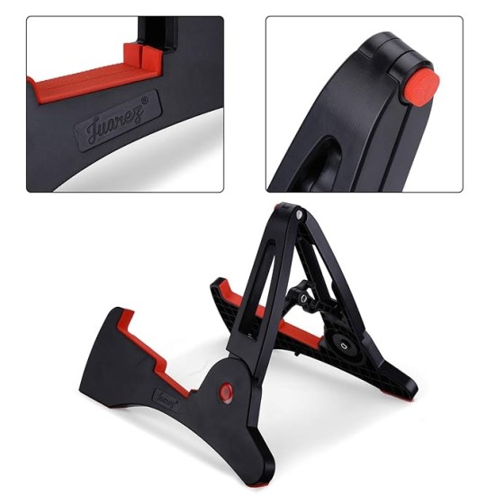 JUAREZ JRGS300BK PREMIUM Folded guitar stand BLACK JUAREZ JRGS300BK PREMIUM Folded guitar stand BLACK
