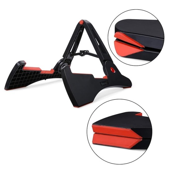 JUAREZ JRGS300BK PREMIUM Folded guitar stand BLACK JUAREZ JRGS300BK PREMIUM Folded guitar stand BLACK